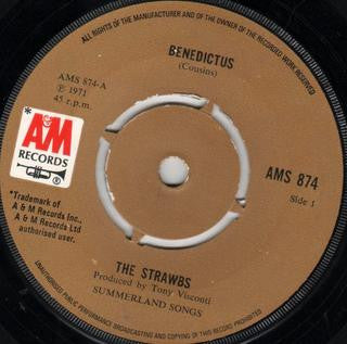 Strawbs : Benedictus (7", Single)