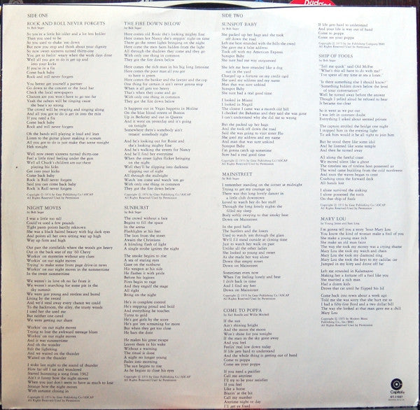 Bob Seger And The Silver Bullet Band : Night Moves (LP, Album, RE, Jac)