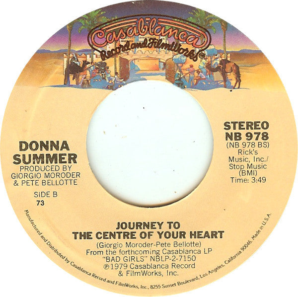 Donna Summer : Hot Stuff (7", Single, 73 )