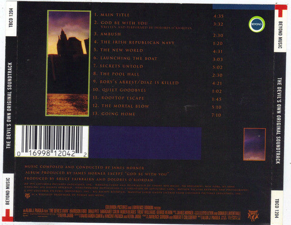 James Horner : The Devil's Own (Original Soundtrack) (CD, Album)