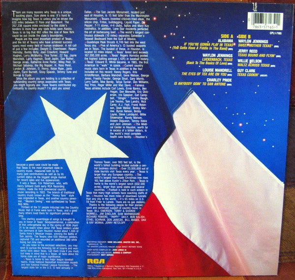 Various : The Stars Are Out In Texas (LP, Comp)
