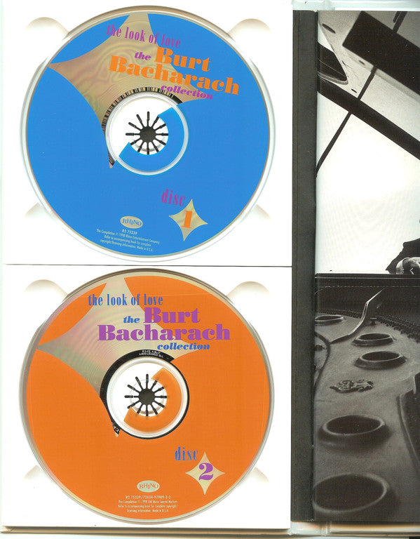 Burt Bacharach : The Look Of Love (The Burt Bacharach Collection) (3xCD, Comp, Mono + Box)