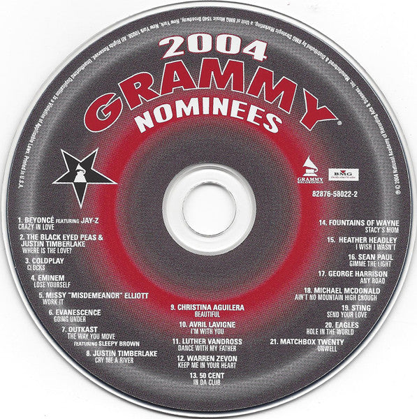 Various : 2004 Grammy Nominees (CD, Comp)