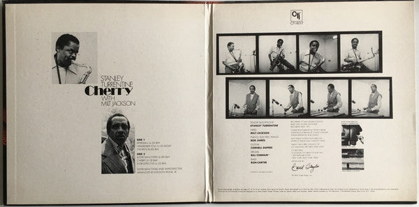 Stanley Turrentine With Milt Jackson : Cherry (LP, Album, Gat)