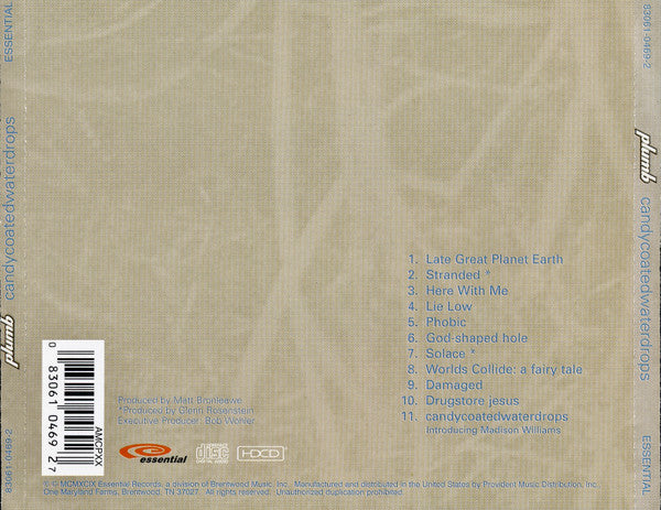 Plumb : Candycoatedwaterdrops (HDCD, Album)