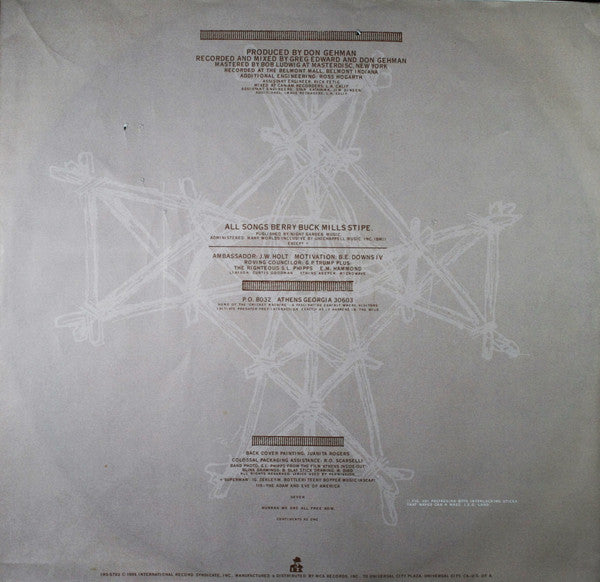 R.E.M. : Lifes Rich Pageant (LP, Album, Club, CRC)