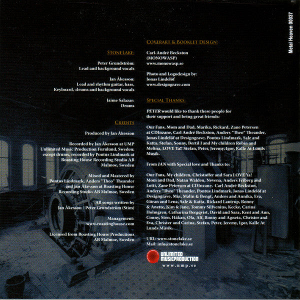 Stonelake : World Entry (CD, Album)