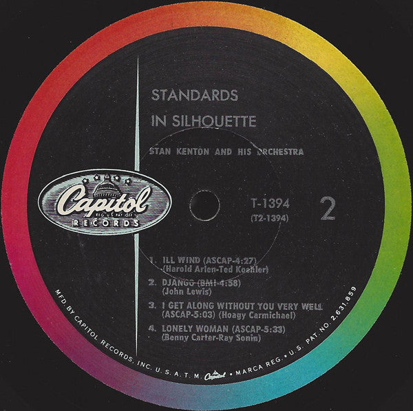 Stan Kenton : Standards In Silhouette (LP, Album)