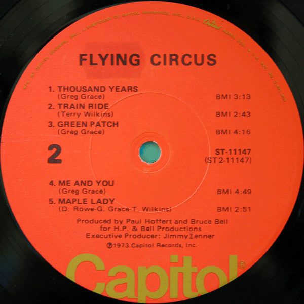 The Flying Circus : Flying Circus (LP, Album, Los)