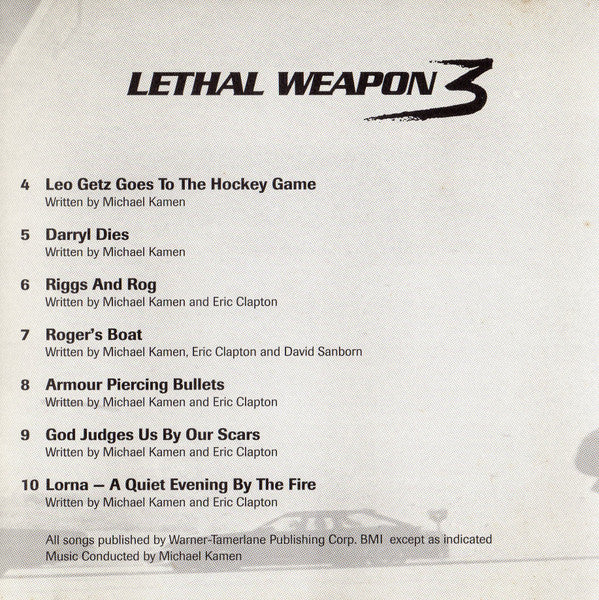 Various : Lethal Weapon 3 (Music From The Motion Picture) (CD, Album)