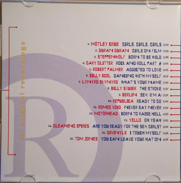 Various : Strip Jointz Rocks / Rock N' Roll For Sexy Dancers (CD, Comp)
