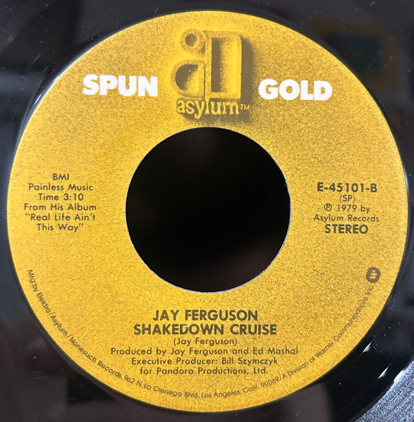 Jay Ferguson : Thunder Island / Shakedown Cruise (7", Single)