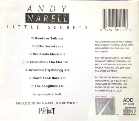 Andy Narell : Little Secrets (CD)