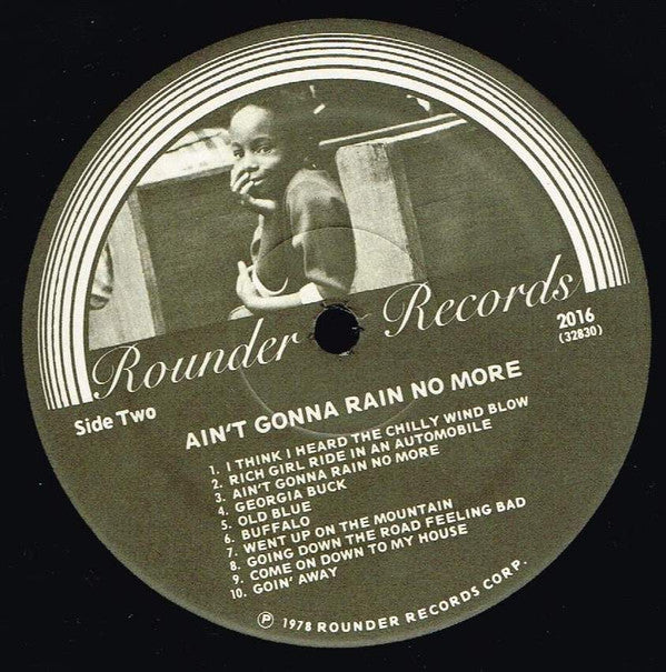 Various : Ain't Gonna Rain No More (Blues And Pre-Blues From Piedmont North Carolina) (LP)