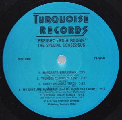 The Special Consensus : Freight Train Boogie (LP, Album)