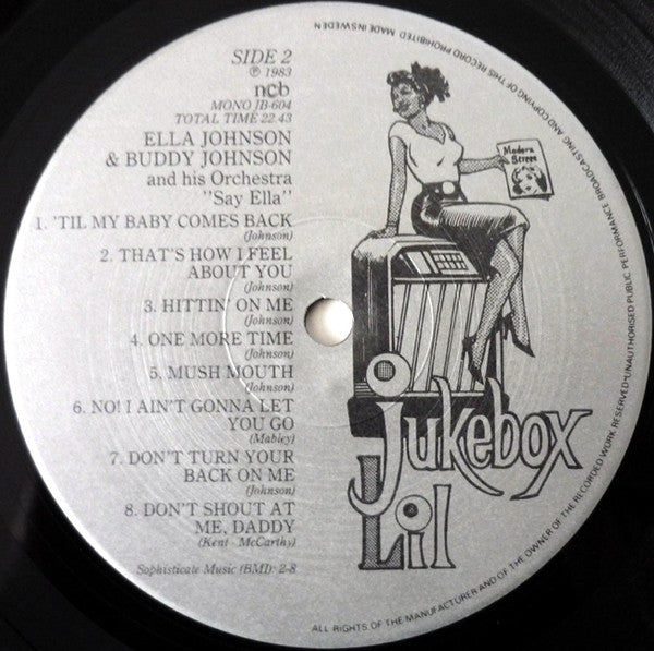 Ella Johnson With Buddy Johnson And His Orchestra : Say Ella (LP, Comp, Mono)