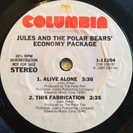 Jules And The Polar Bears : Jules And The Polar Bears' Economy Package (7", EP, Promo)