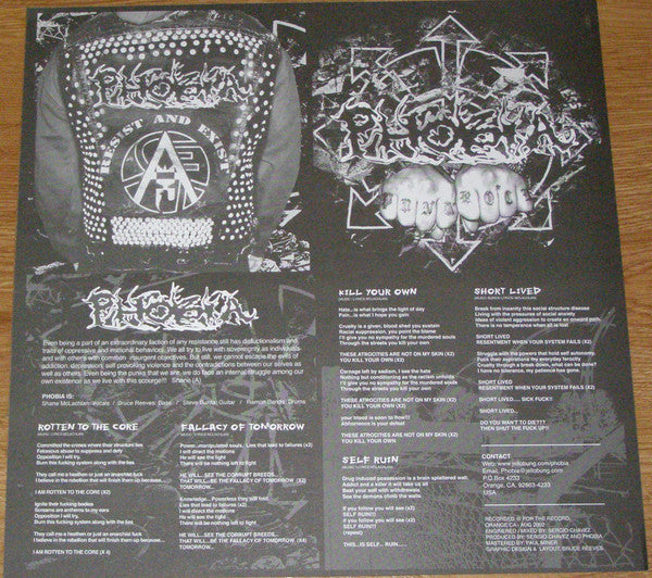 Phobia (6) / Resist And Exist : Phobia / Resist And Exist (12")