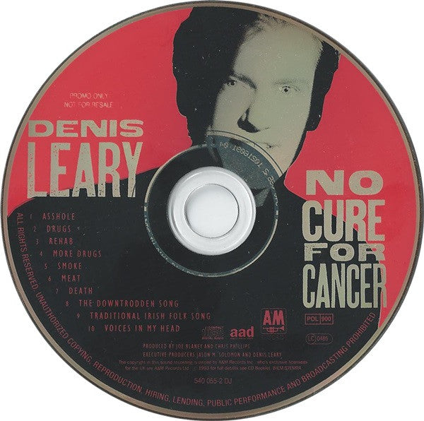 Denis Leary : No Cure For Cancer (CD, Album, Promo)