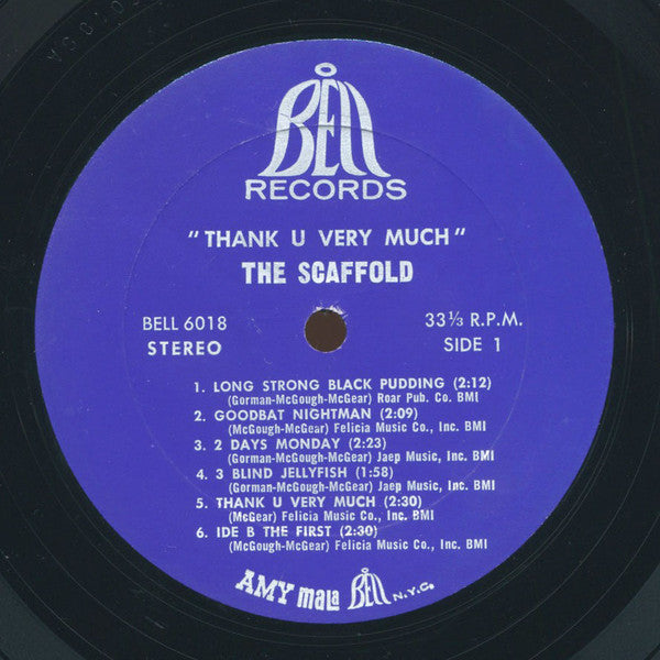 Scaffold : Thank U Very Much (LP, Album)