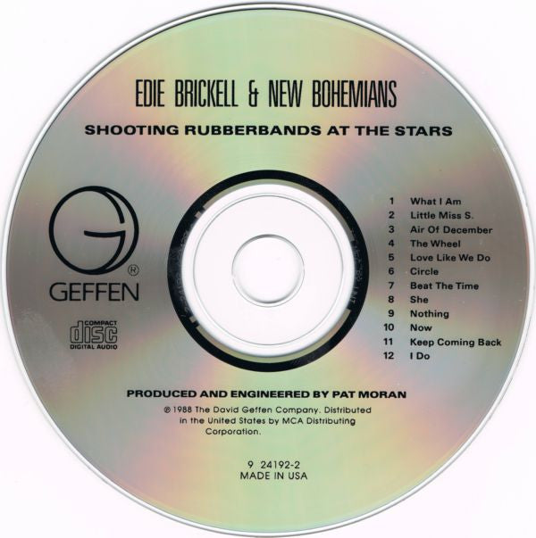 Edie Brickell & New Bohemians : Shooting Rubberbands At The Stars (CD, Album, RE)