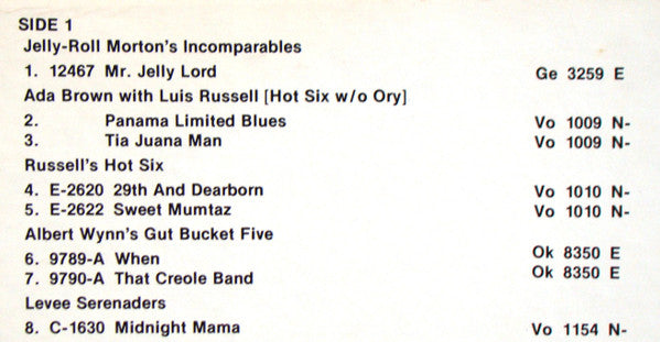 Various : Gut Bucket Blues And Stomps Chicago 1926-1928 (LP, Comp, Mono)