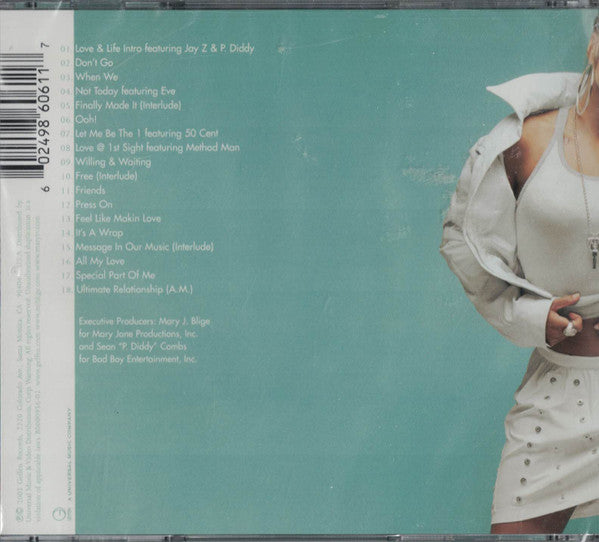 Mary J. Blige : Love & Life (CD, Album)