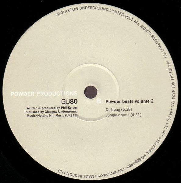 Powder Productions : Powder Beats Volume 2 (12")