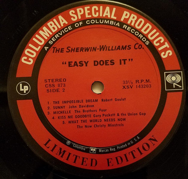 Various : Easy Does It (LP, Comp, Ltd)