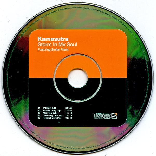 Kamasutra Featuring Stefan Ashton Frank : Storm In My Soul (CD, Maxi)