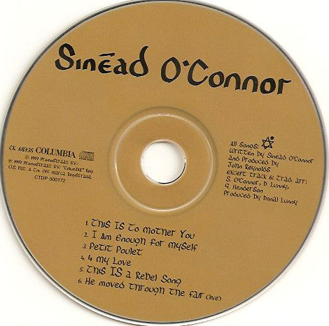 Sinéad O'Connor : Gospel Oak EP (CD, EP)