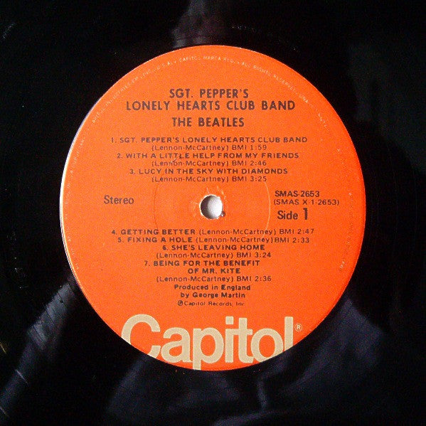 The Beatles : Sgt. Pepper's Lonely Hearts Club Band (LP, Album, RE, Jac)