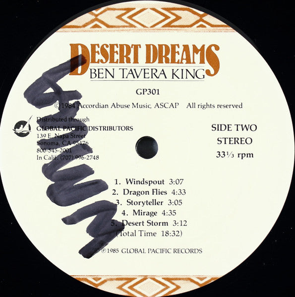 Ben Tavera King : Desert Dreams (LP)