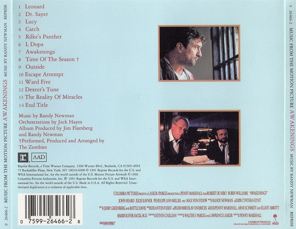 Randy Newman : Awakenings (Music From The Motion Picture) (CD, Album, Comp)