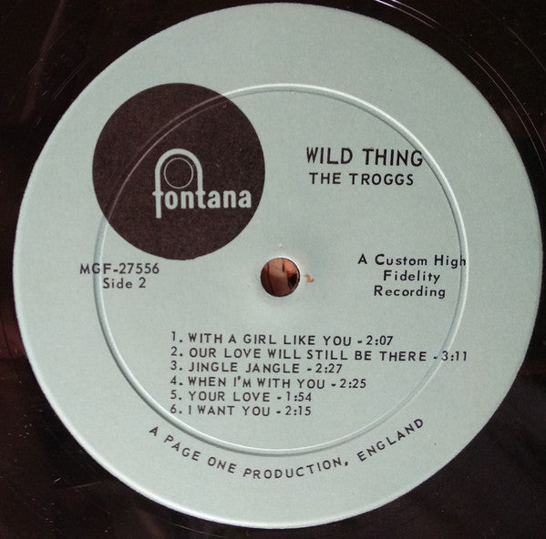 The Troggs : Wild Thing (LP, Album)