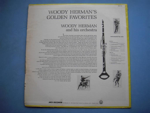 Woody Herman And His Orchestra : Golden Favorites (LP, Comp)