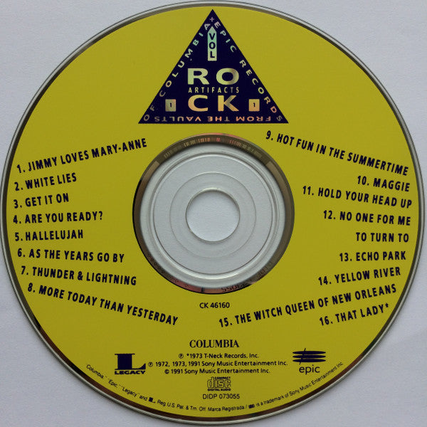 Various : Rock Artifacts Volume 1 (CD, Comp)