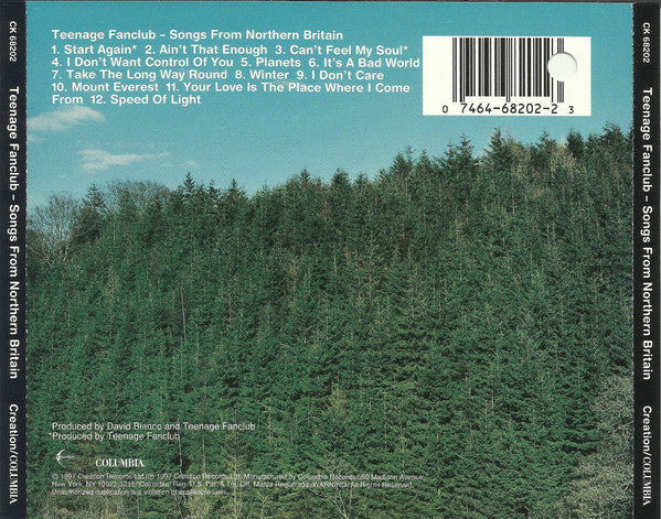 Teenage Fanclub : Songs From Northern Britain (CD, Album)