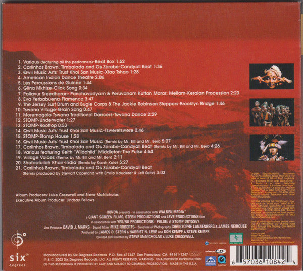 Various : Pulse: A Stomp Odyssey (HDCD, Comp)