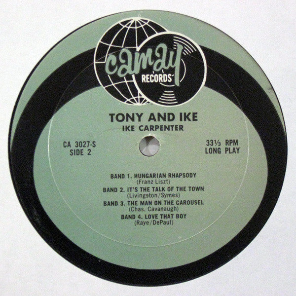 Tony Pastor, Ike Carpenter : Tony Pastor Meets Ike Carpenter (LP)