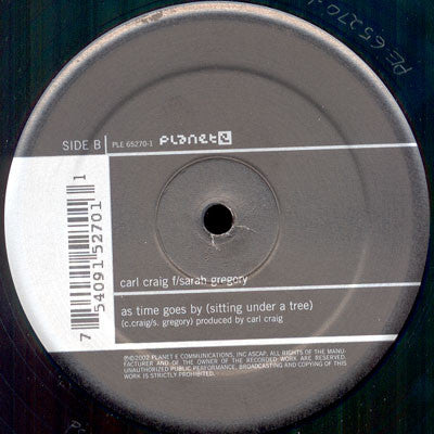 Carl Craig : A Wonderful Life / As Time Goes By (12")