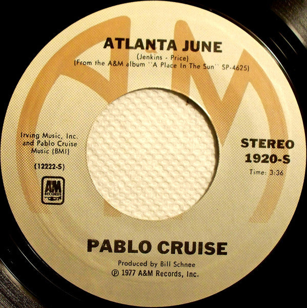 Pablo Cruise : Whatcha Gonna Do? (7", Single, Styrene, Pit)