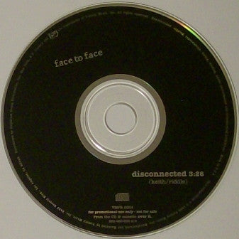 Face To Face : Disconnected (CD, Promo)