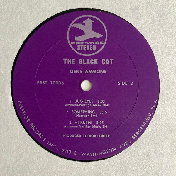Gene Ammons : The Black Cat! (LP, Album)