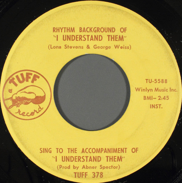 The Patty Cakes : I Understand Them (A Love Song To The Beatles) (7")