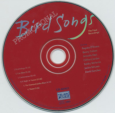 Dizzy Gillespie : Bird Songs (The Final Recordings) (CD, Album)