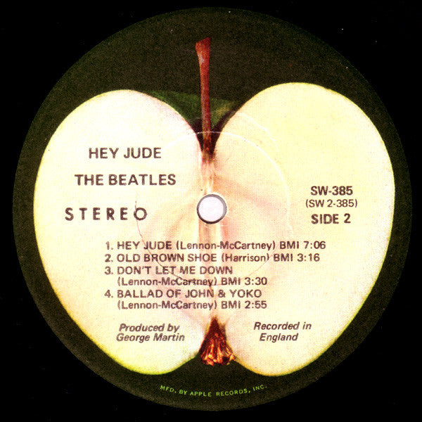 The Beatles : Hey Jude (LP, Album, Comp, RP, Jac)