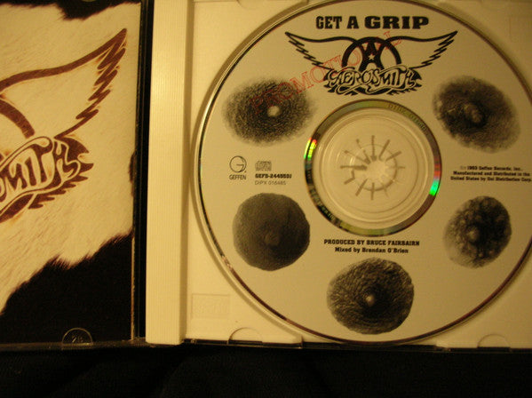 Aerosmith : Get A Grip (CD, Album, Promo)