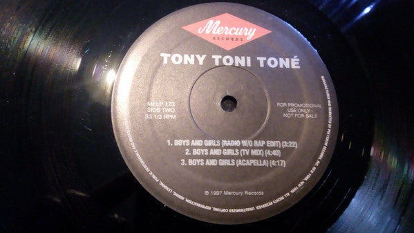 Tony! Toni! Toné! : Boys + Girls (12", Promo)