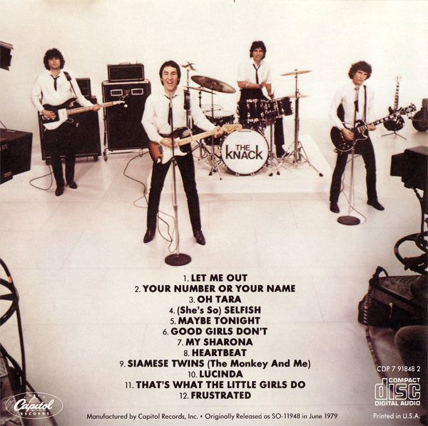 The Knack (3) : Get The Knack (CD, Album, RM, Cap)